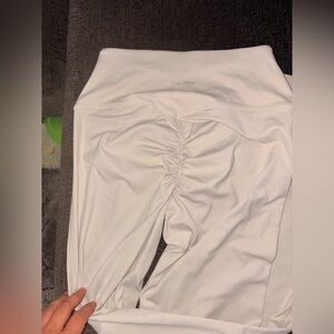 Women Cream Leggings